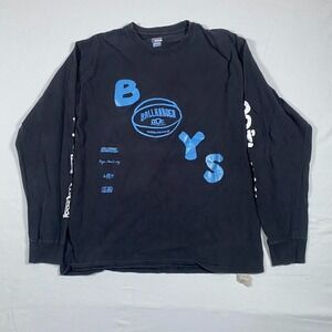 CHAMPION BOYS BALL HARDER LONG SLEEVE SHIRT - LARGE - 2018